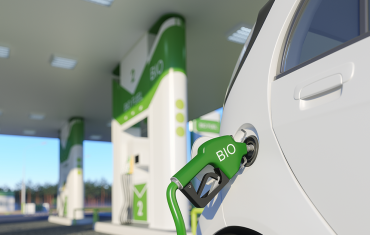 Biofuel Refueling The Car On The Filling Station For Eco Friendly Transport