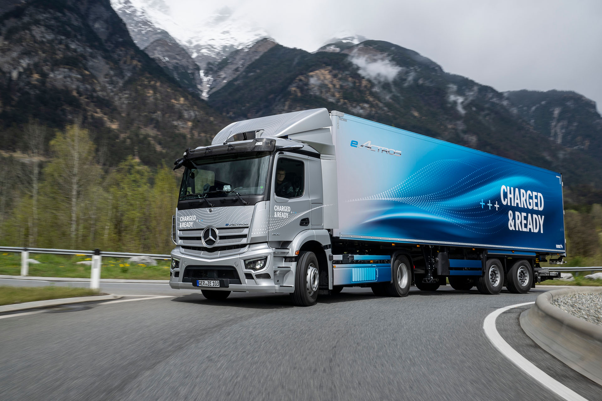 Brisbane truck show Mercedes-Benz eActros