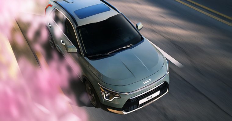 Dive into the early blooms of spring with Kia Niro