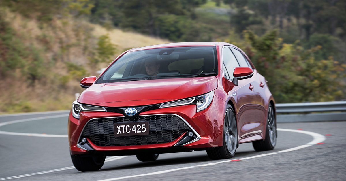 Toyota-Corolla-ZR-Hybrid-Hatch-driving-on-the-road